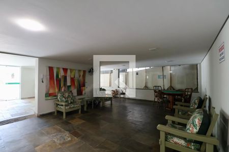 Hall de entrada de apartamento para alugar com 3 quartos, 85m² em Centro, Guarujá