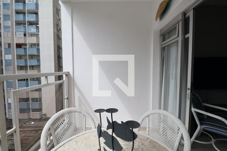 Varanda de apartamento para alugar com 3 quartos, 85m² em Centro, Guarujá