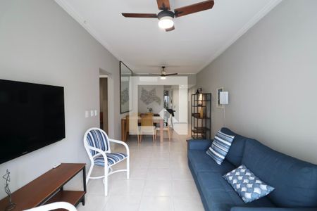 Sala de apartamento para alugar com 3 quartos, 85m² em Centro, Guarujá