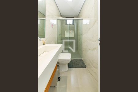 Banheiro Social de apartamento para alugar com 3 quartos, 90m² em Nova Suíça, Belo Horizonte