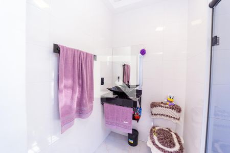 Banheiro do Quarto 1 de casa de condomínio à venda com 2 quartos, 93m² em Vila Libanesa, São Paulo