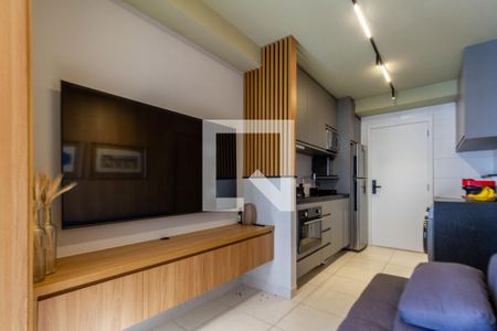 Studio de kitnet/studio para alugar com 1 quarto, 29m² em Jardim Caravelas, São Paulo