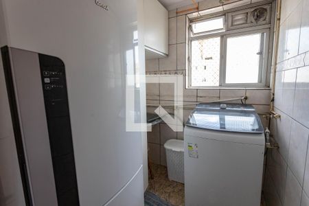 Área de Serviço de apartamento à venda com 2 quartos, 58m² em Cidade Ademar, Diadema