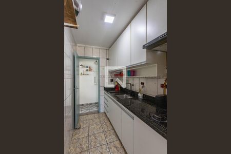 Cozinha de apartamento à venda com 2 quartos, 58m² em Cidade Ademar, Diadema