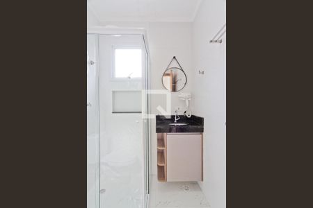 Banheiro de kitnet/studio para alugar com 1 quarto, 37m² em Casa Verde, São Paulo