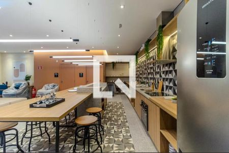 Área comum de kitnet/studio à venda com 1 quarto, 26m² em República, São Paulo