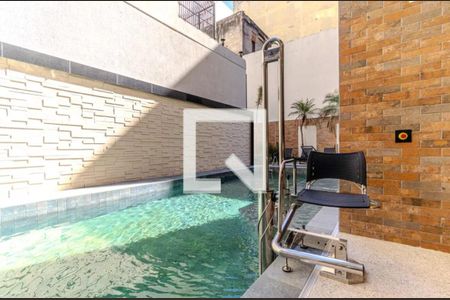 Área comum de kitnet/studio à venda com 1 quarto, 26m² em República, São Paulo