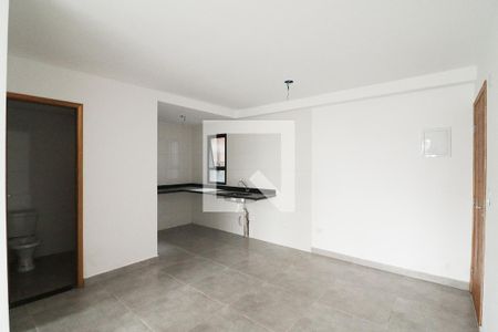 Sala/Cozinha de apartamento à venda com 1 quarto, 38m² em Vila Dom Pedro Ii, São Paulo