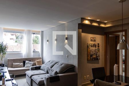 Sala de apartamento para alugar com 2 quartos, 80m² em Havaí, Belo Horizonte