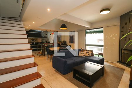 Sala de apartamento para alugar com 2 quartos, 100m² em Pinheiros, São Paulo