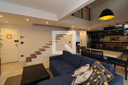 Sala de apartamento para alugar com 2 quartos, 100m² em Pinheiros, São Paulo