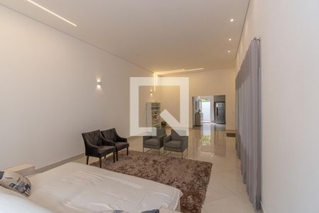 Sala de Estar de casa de condomínio para alugar com 4 quartos, 499m² em Condomínio Chácara Grota Azul, Hortolândia