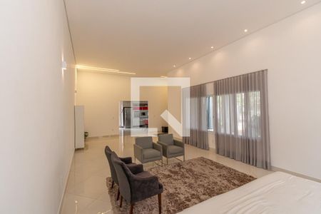 Sala de Estar de casa de condomínio para alugar com 4 quartos, 499m² em Condomínio Chácara Grota Azul, Hortolândia