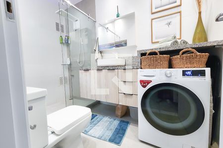 Banheiro de apartamento à venda com 1 quarto, 27m² em Centro, Rio de Janeiro