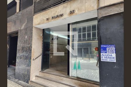 Placa/fachada de apartamento à venda com 1 quarto, 27m² em Centro, Rio de Janeiro