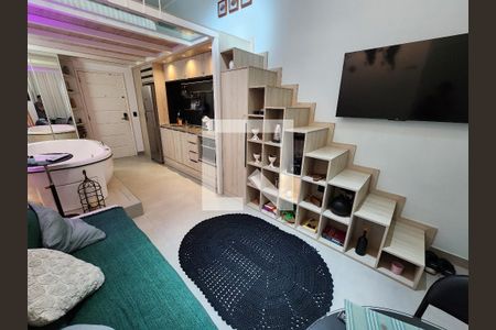 Sala de apartamento à venda com 1 quarto, 27m² em Centro, Rio de Janeiro