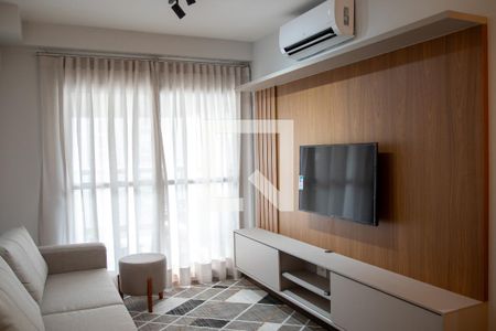 Sala de apartamento à venda com 2 quartos, 66m² em Jardim das Acacias, São Paulo