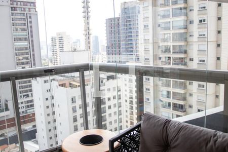 Vista de apartamento à venda com 2 quartos, 66m² em Jardim das Acacias, São Paulo