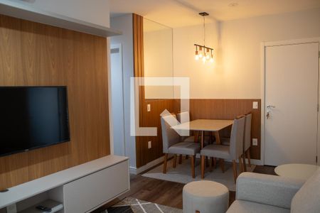 Sala de apartamento à venda com 2 quartos, 66m² em Jardim das Acacias, São Paulo