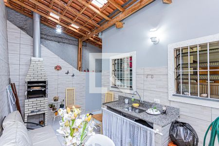 Espaço Gourmet de casa à venda com 3 quartos, 150m² em Vila Catupia, São Paulo