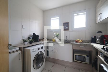 Cozinha de apartamento à venda com 2 quartos, 63m² em São Jorge, Novo Hamburgo