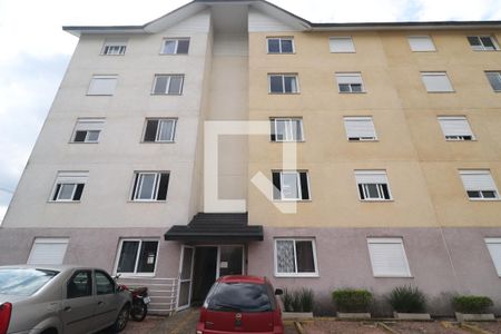 Fachada do bloco de apartamento à venda com 2 quartos, 63m² em São Jorge, Novo Hamburgo