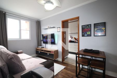 Sala de apartamento à venda com 2 quartos, 48m² em Parque Oratório, Santo André