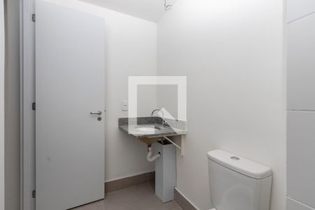 Banheiro da Suíte de apartamento à venda com 2 quartos, 47m² em Santo Amaro, São Paulo
