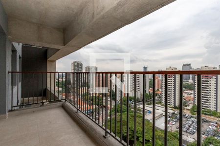 Varanda de apartamento à venda com 2 quartos, 47m² em Santo Amaro, São Paulo