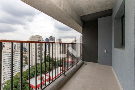 Varanda de apartamento à venda com 2 quartos, 47m² em Santo Amaro, São Paulo