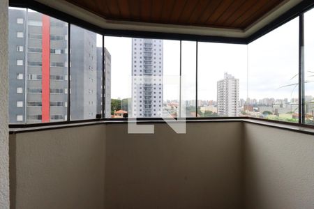 Varanda da Suíte de apartamento à venda com 3 quartos, 150m² em Vila Curuçá, Santo André