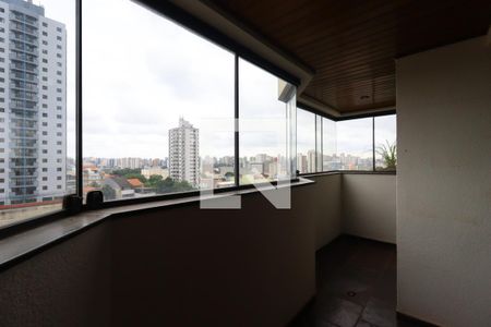 Varanda da Sala de apartamento para alugar com 3 quartos, 150m² em Vila Curuçá, Santo André