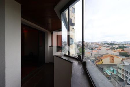 Varanda da Sala de apartamento para alugar com 3 quartos, 150m² em Vila Curuçá, Santo André
