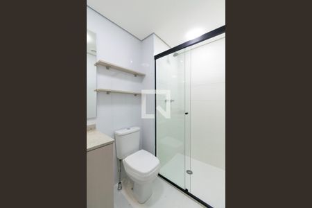 Banheiro da Suíte de apartamento para alugar com 1 quarto, 29m² em Jardim Prudência, São Paulo