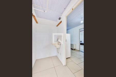 Cozinha / Lavanderia de kitnet/studio para alugar com 1 quarto, 44m² em Parque Residencial Flamboyant, São José dos Campos