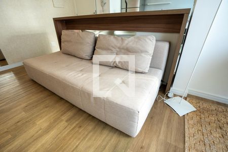 Detalhe Sala de apartamento para alugar com 1 quarto, 35m² em Campo Belo, São Paulo
