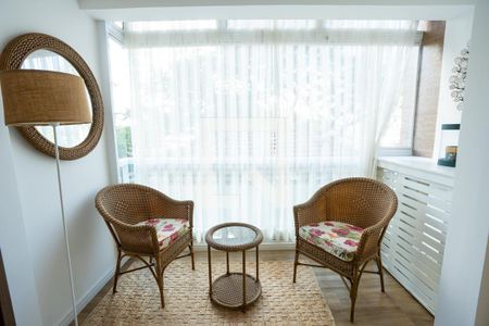 Sala de apartamento para alugar com 1 quarto, 35m² em Campo Belo, São Paulo