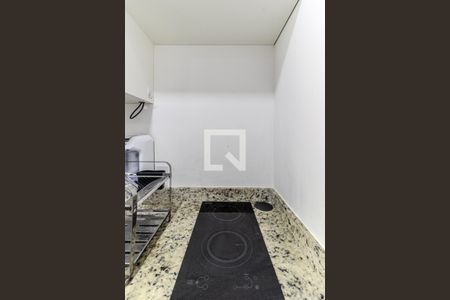 Cozinha de kitnet/studio para alugar com 1 quarto, 25m² em Vila Buarque, São Paulo