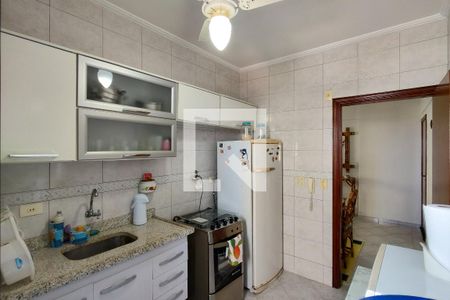 Cozinha de apartamento para alugar com 2 quartos, 110m² em Cidade Ocian, Praia Grande