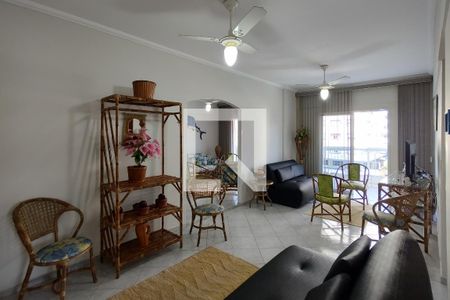 Sala 1 de apartamento para alugar com 2 quartos, 110m² em Cidade Ocian, Praia Grande