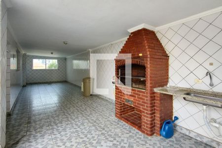 Área comum - Churrasqueira de apartamento para alugar com 2 quartos, 110m² em Cidade Ocian, Praia Grande