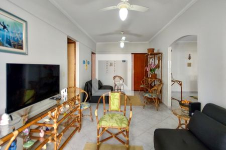 Sala 1 de apartamento para alugar com 2 quartos, 110m² em Cidade Ocian, Praia Grande