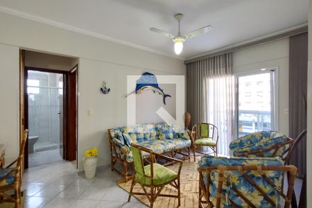 Sala 2 de apartamento para alugar com 2 quartos, 110m² em Cidade Ocian, Praia Grande