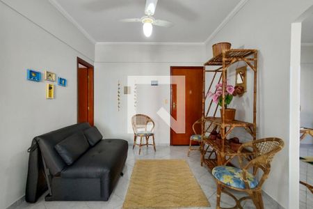 Sala 1 de apartamento para alugar com 2 quartos, 110m² em Cidade Ocian, Praia Grande
