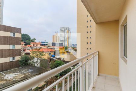 Varanda da Sala de apartamento para alugar com 1 quarto, 30m² em Vila das Belezas, São Paulo