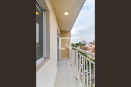 Varanda da Sala de apartamento para alugar com 1 quarto, 30m² em Vila das Belezas, São Paulo