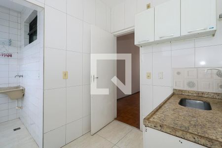 Cozinha e Área de Serviço de apartamento para alugar com 2 quartos, 70m² em Planalto, Belo Horizonte