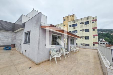Varanda de apartamento para alugar com 3 quartos, 130m² em Jardim Três Marias, Guarujá