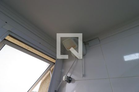 Banheiro da Suíte - Chuveiro de apartamento à venda com 2 quartos, 58m² em Vila Valparaíso, Santo André