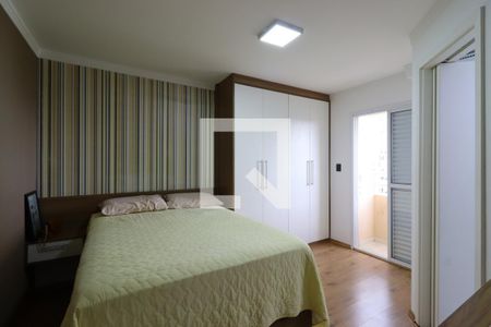 Suíte de apartamento à venda com 2 quartos, 58m² em Vila Valparaíso, Santo André